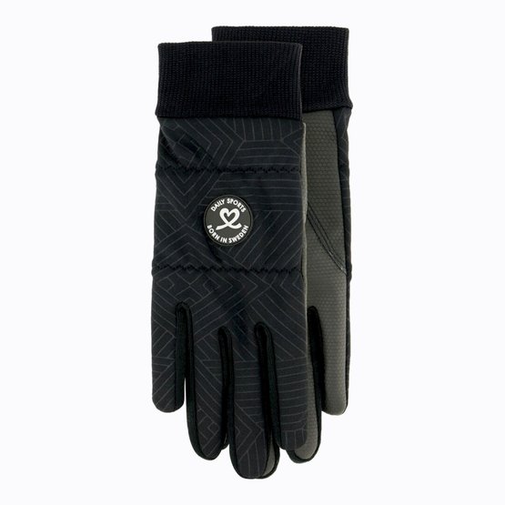 Daily Sports  Syntetické rukavice ELLA Fleece Glove Logo černá