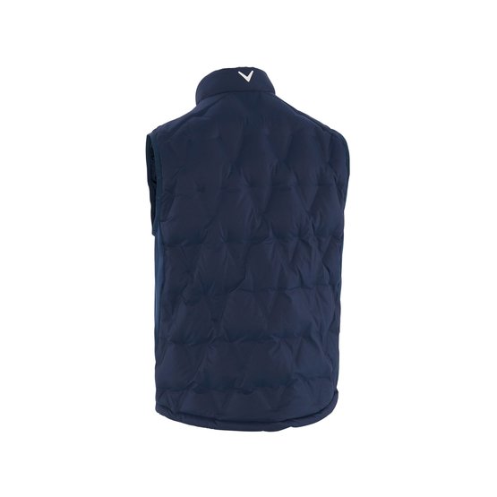 Callaway  CHEV WELDED QUILTED VEST thermal vest navy