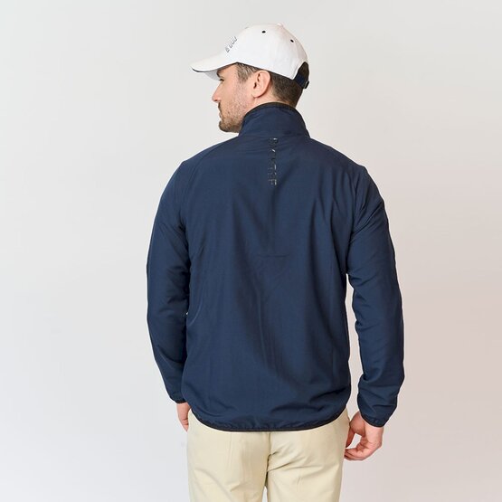 Backtee  80G Packable Shield Wind stop Jacket navy