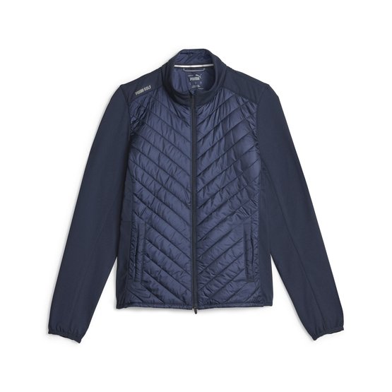 Puma Frost Quilted Stretch Jacke navy