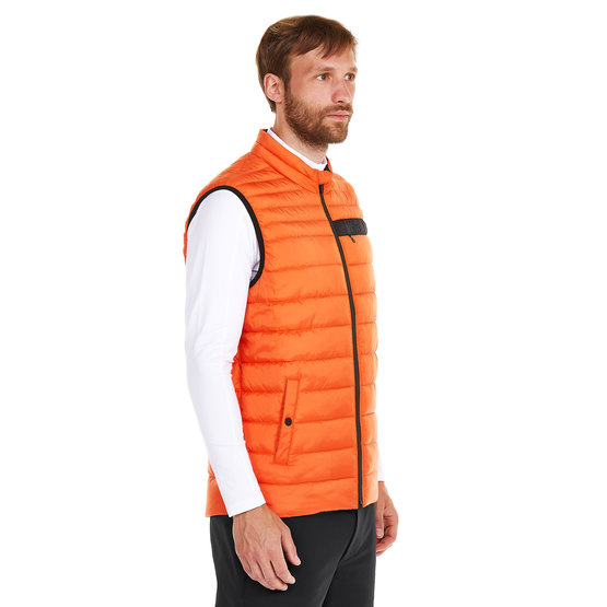 Daniel Springs Termo prošívaná vesta oranžová