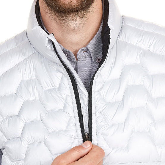 Daniel Springs Quilted vest thermal silver