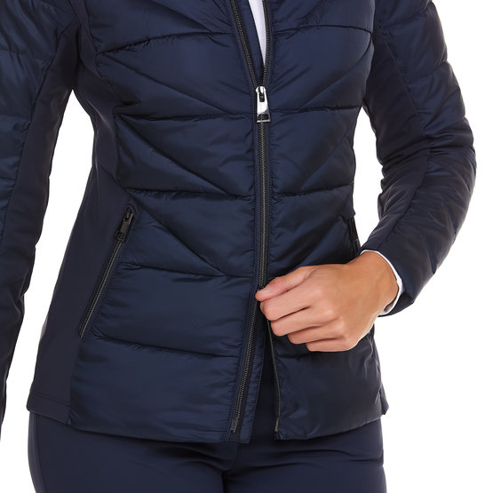 Valiente Stretch quilted jacket thermal navy