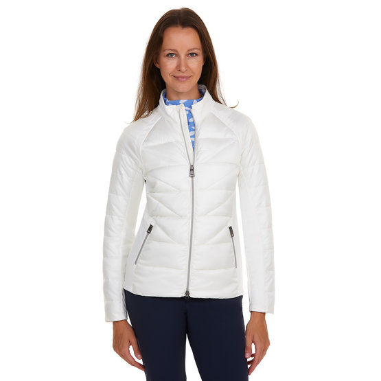 Valiente Stretch quilted jacket thermal ecru