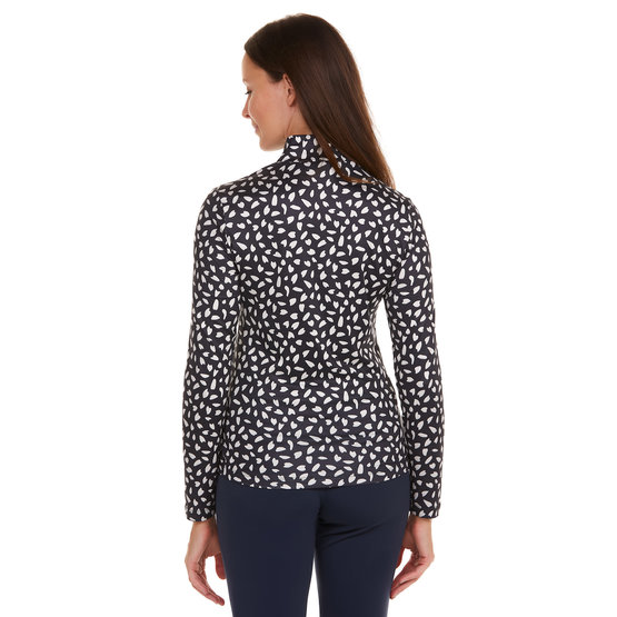 Valiente Print 1/2 Zip Soft Touch First Layer Thermal fancy