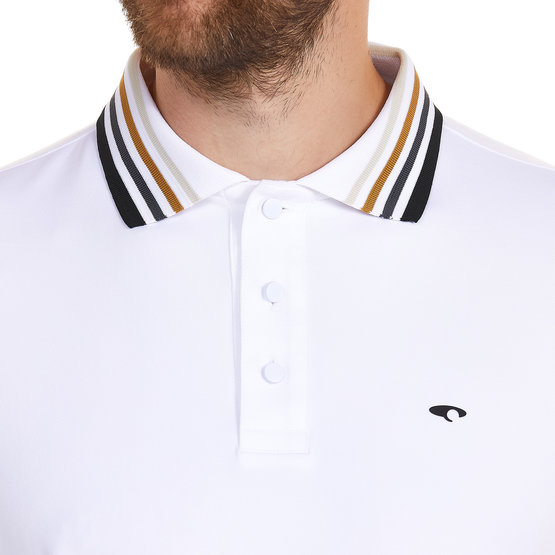 Daniel Springs Thermo polo long sleeve offwhite