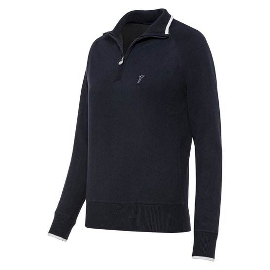 Golfino  THE ANGELICA WINDSTOPPER Wind stop knit navy