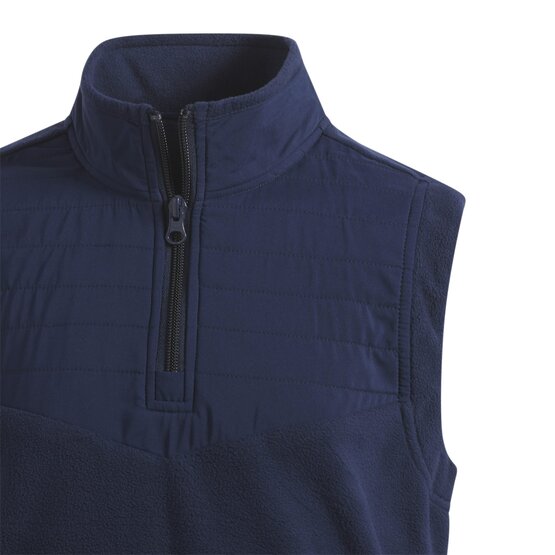 Adidas  BOYS fleece vest navy