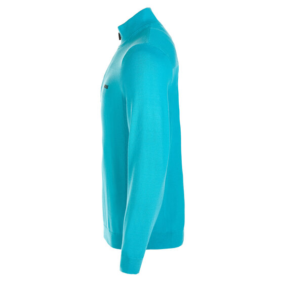 BOSS  Momentum-X_QZ Troyer Knitwear turquoise