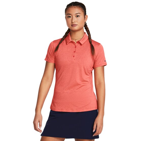 Under Armour Playoff Halbarm Polo rot