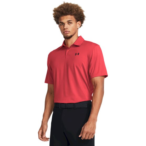 Under Armour  T2G half sleeve polo red
