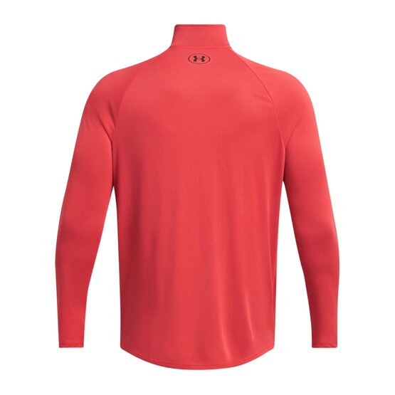 Under Armour  Strečové spodní tričko Tech 2.0 s 1/2 zipem červená