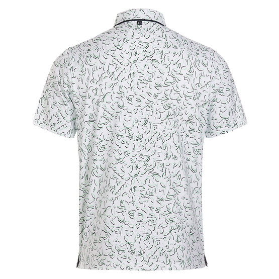 Under Armour Iso-Chill Verge Floral Lines Halbarm Polo weiß
