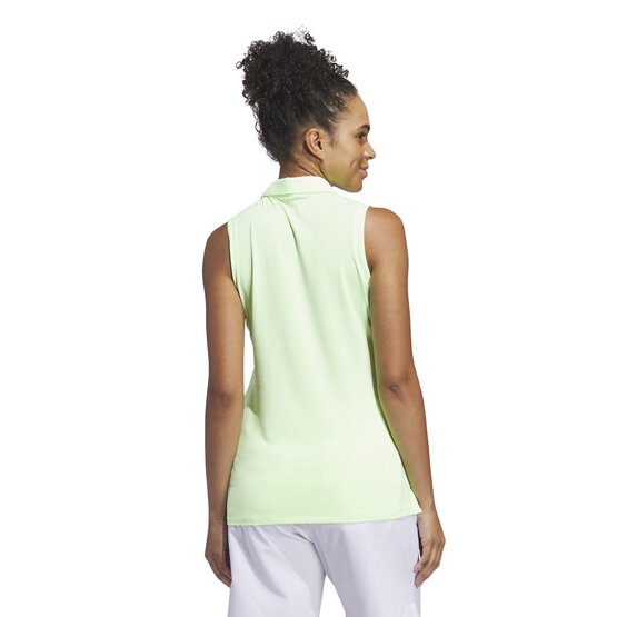 Adidas  Ultimate365 Solid sleeveless polo light green