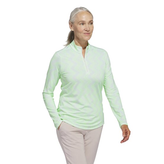 Adidas  Elastické spodní prádlo ULT C PRT LS světle zelená