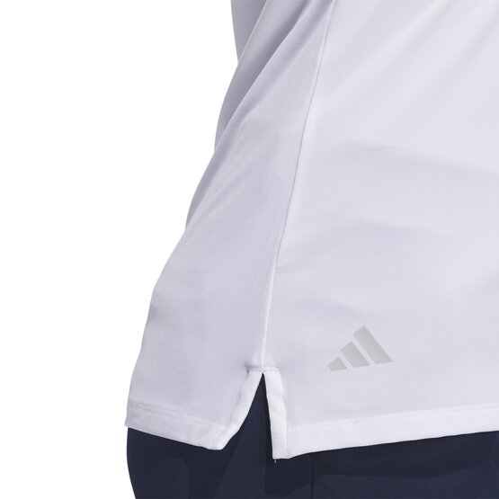 Adidas  Ultimate365 Solid Sleeveless Polo white
