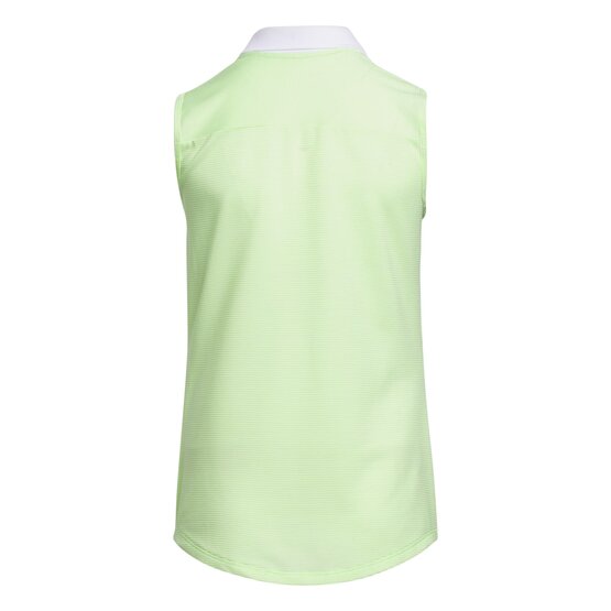 Adidas  Girls sleeveless polo light green