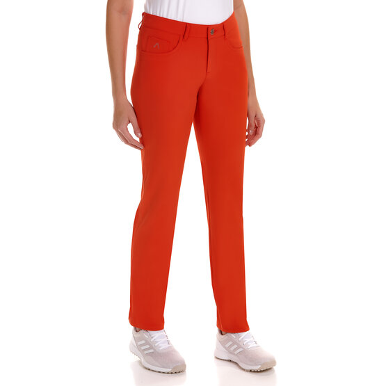 Alberto  ANJA - Dlouhé kalhoty 3xDRY Cooler oranžová