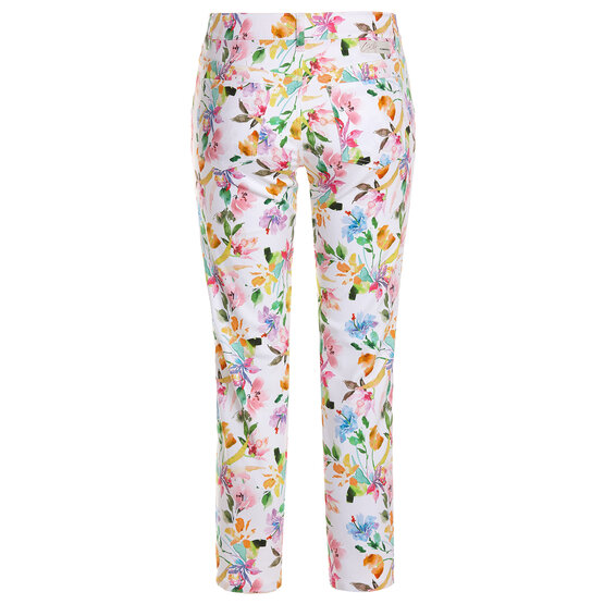 Alberto  JANA-CR - WR Flowers 7/8 pants multicolor