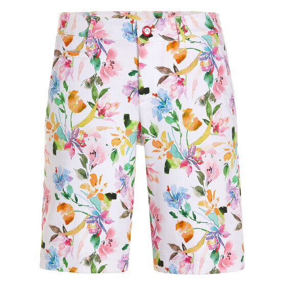 Alberto  Audrey K - summer flowers Bermuda pants multicolor