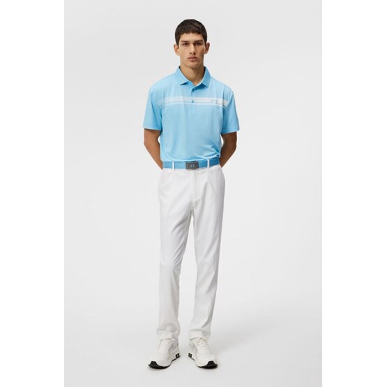 J.Lindeberg  Klas Regular Fit Golf Half Sleeve Polo light blue