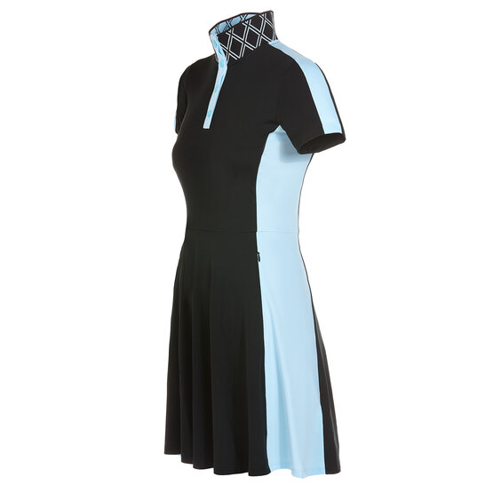 J.Lindeberg  Golfové šaty Piper GH s krátkým rukávem černá