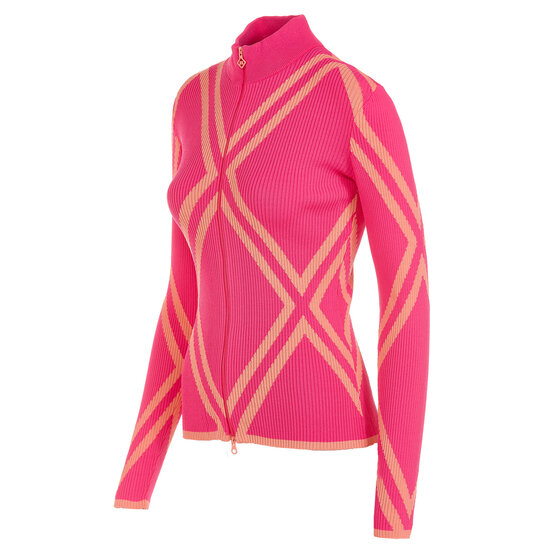 J.Lindeberg Flora Knitted Sweater Jacke Strick pink
