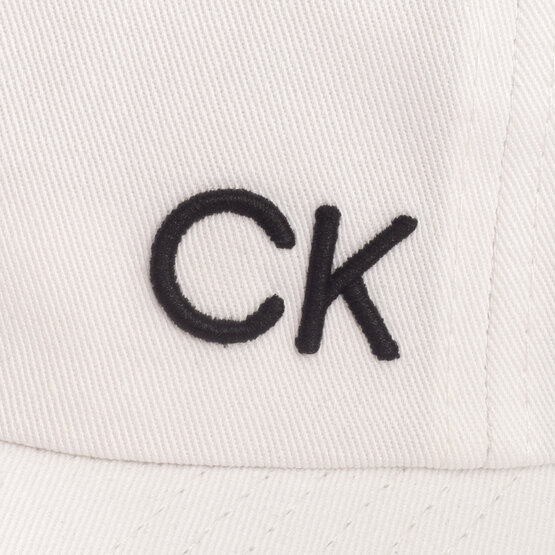 Calvin Klein  Čepice COTTON TWILL bílá