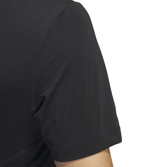 Adidas  Ultimate365 Solid Half Sleeve Polo black
