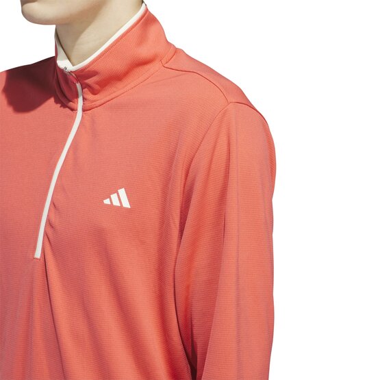 Adidas  Lightweight Half-Zip Top Stretch Midlayer red