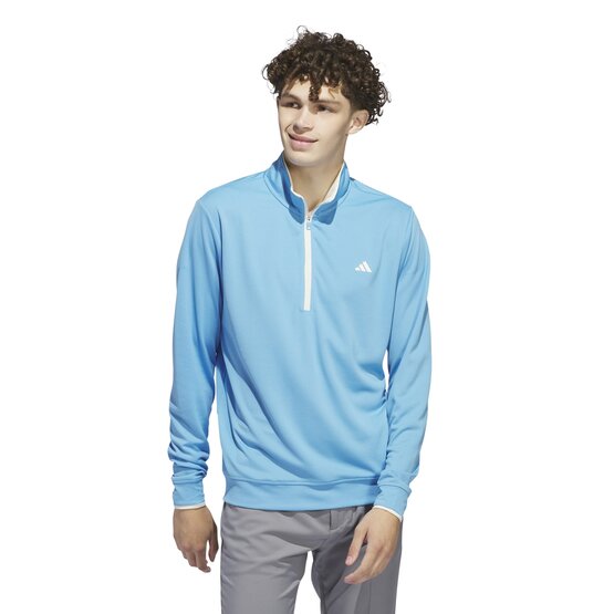Adidas Lightweight Half-Zip Top Stretch Midlayer blau