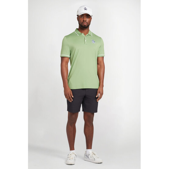 Penguin  HERITAGE PIPED half sleeve polo light green