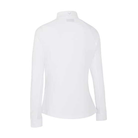 Callaway  1/4 Zip with Chev Top Stretch Midlayer white
