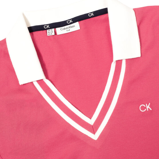 Calvin Klein  Polokošile s krátkým rukávem DELAWARE růžová