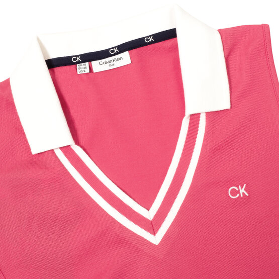 Calvin Klein DELAWARE ohne Arm Polo pink