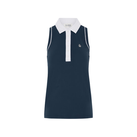 Penguin  Color block without arm polo navy