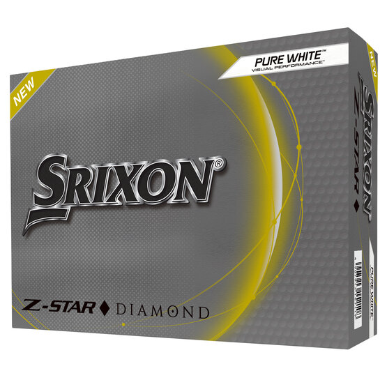 Srixon Z-Star Diamond 2 golfové míčky bílá