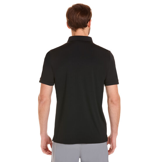Daniel Springs  Functional half-sleeved polo black
