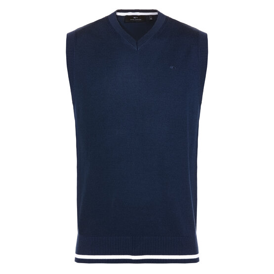 Daniel Springs pletený svetr Basic námořnická modrá