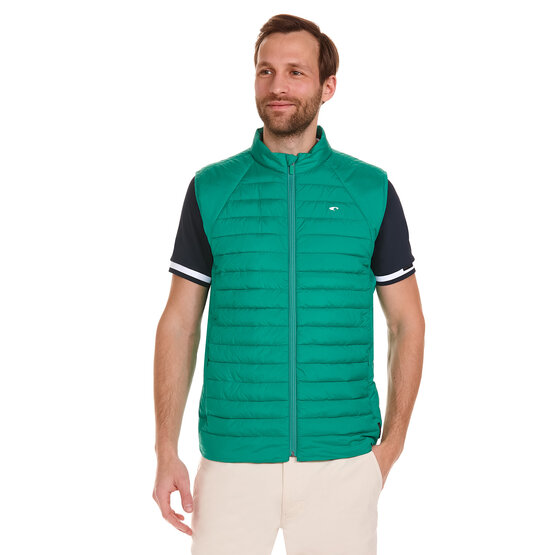 Daniel Springs  Quilted thermal vest green