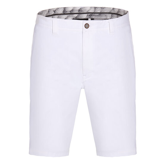 Image of Daniel Springs Nylon stretch Bermuda pants white