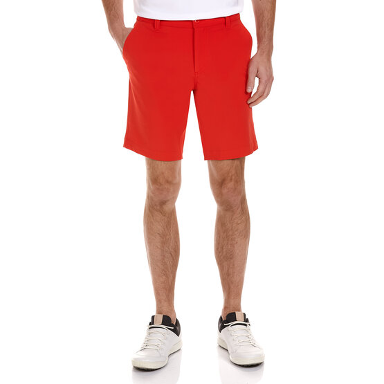 Image of Daniel Springs 5-pocket stretch Bermuda pants red