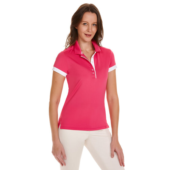 Valiente Funktions Halbarm Polo pink