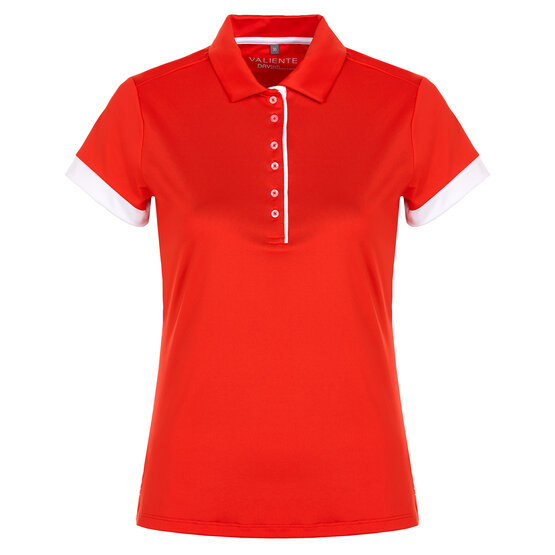 Valiente  Functional half-sleeved polo red