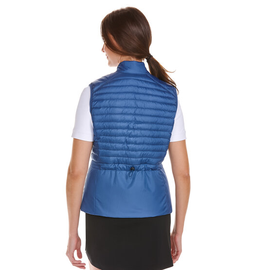 Valiente  Quilted thermal vest blue