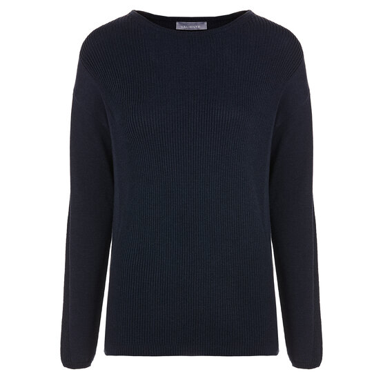 Valiente  Loose fit knit sweater navy