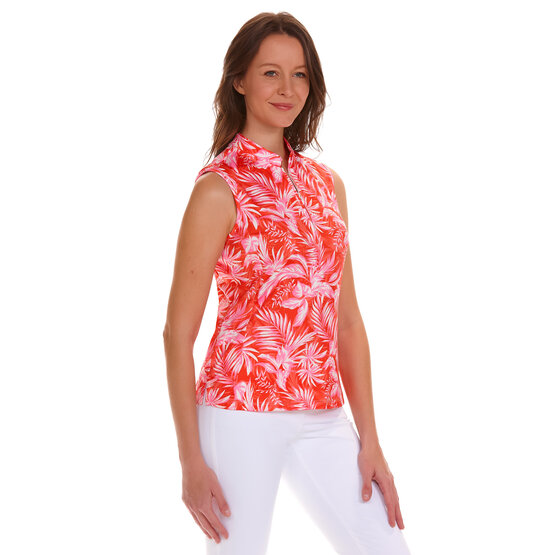 Valiente  Print without arm polo red