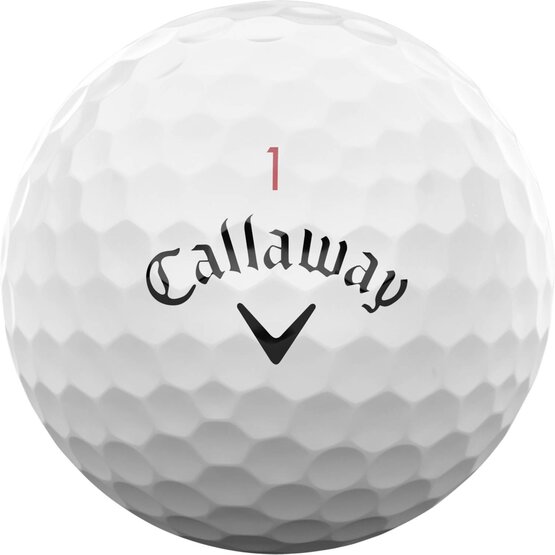 Callaway Chrome Tour 24 Golfball weiß