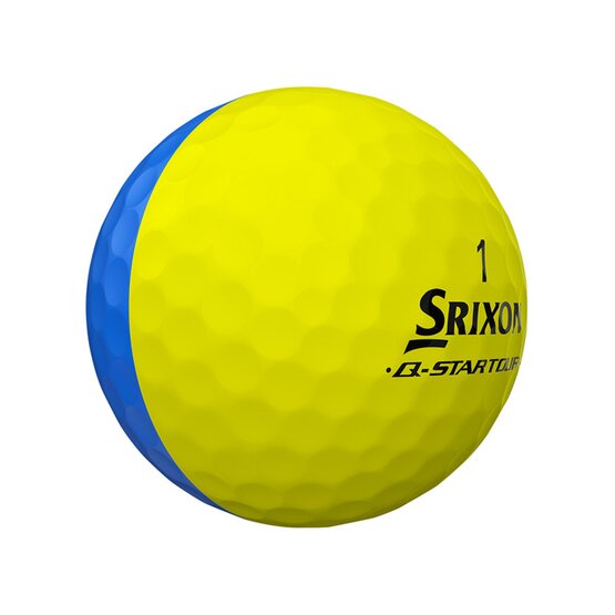 Srixon Q-Star Tour Divide 2 golfové míčky modrá