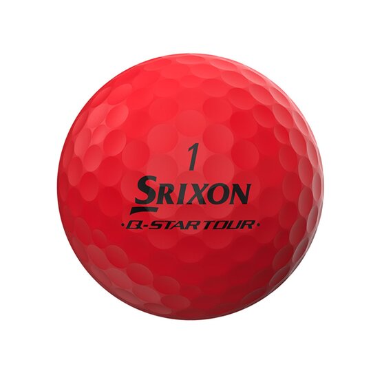 Srixon Q-Star Tour Divide 2 Golfbälle rot